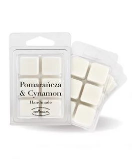 Świece - Pomarańcza & Cynamon. 100% wosk sojowy 50g - grafika 1