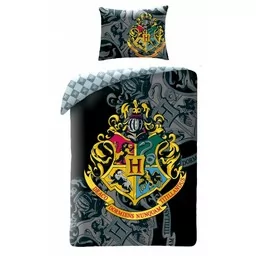 Halantex Pościel bawełniana 140x200 Harry Potter dziecięca z poszewką 70x90 Kids 09 - Pościel dla dzieci - miniaturka - grafika 1