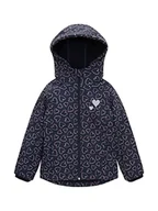 Kurtki i płaszcze dla dziewczynek - TOM TAILOR Dziewczęta Kurtka 1035972, 31642 - Dark Blue Pink Heart, 116-122 - miniaturka - grafika 1