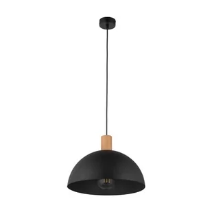 Oslo lampa wisząca 1-punktowa czarna 4852 - Lampy sufitowe - miniaturka - grafika 1