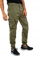 Spodnie męskie - Spodnie Alpha Industries Squad Pant olive 30 - miniaturka - grafika 1