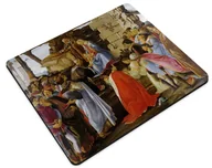 Podkładki pod mysz - Podkładka Pokłon Trzech Króli Sandro Botticelli 36x29cm - miniaturka - grafika 1