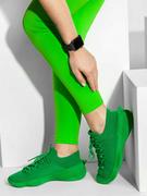 Moda i Uroda OUTLET - Zielone buty damskie sneakersy Denley G23 - miniaturka - grafika 1