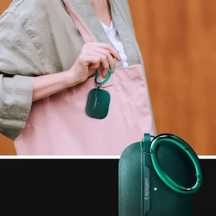 Etui obudowa pokrowiec Spigen Urban Fit case do Apple AirPods Pro Midnight Green - Akcesoria do słuchawek - miniaturka - grafika 11