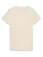 Koszulki i topy damskie - Puma Koszulka w kolorze beżowym - miniaturka - grafika 1