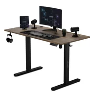 Biurka gamingowe - Biurko SENSE7 elektryczne Nojo 120x60 Black Oak - miniaturka - grafika 1