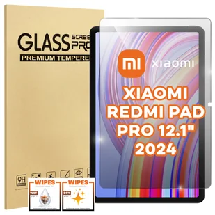 SZKŁO HARTOWANE 9H OCHRONNE Xiaomi Redmi Pad PRO 12.1" 2024 5G 24074RPD2G - Akcesoria do tabletów i e-booków - miniaturka - grafika 1