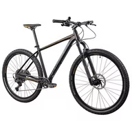 Rowery - Rower górski MTB INDIANA X-Pulser 6.9 M21 29 cali męski Czarno-brązowy - miniaturka - grafika 1