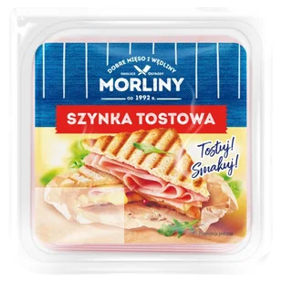 Morliny Szynka tostowa 155 g - Kiełbasa i wędliny - miniaturka - grafika 1