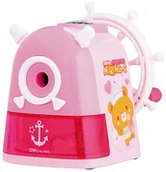 Temperówki - Temperówka ręczna na korbkę Boats różowa Deli - miniaturka - grafika 1