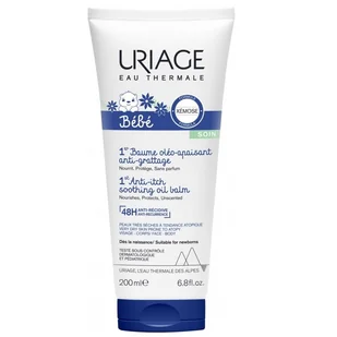 Uriage Bébé 1st Anti-Itch Soothing Oil Balm łagodząca emulsja dla dzieci 200 ml - Balsamy i oliwki dla dzieci - miniaturka - grafika 2