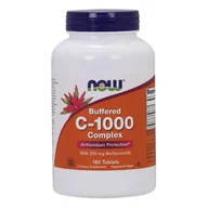 Witaminy i minerały - Now Foods NOW Buffered C-1000 Complex 180tabs - miniaturka - grafika 1