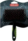 Szczotki i furminatory - Zolux Zgrzebło-szczotka średnia [470714] - miniaturka - grafika 1