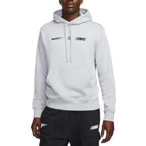 Nike FN4895-012 M NSW Si PO Bluza FLC BB Długa Koszulka Męska Wilk Szary Rozmiar 2XL