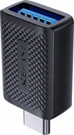 Adaptery i przejściówki - Adapter USB Acefast Adapter Acefast J1 USB-A 3.0 żeński do USB-C 3.0 męski 5Gb/s - czarny - miniaturka - grafika 1