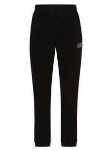 EA7 Emporio Armani - Spodnie dresowe męskie, czarny - Spodnie sportowe męskie - miniaturka - grafika 1