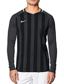 Piłka nożna - Nike męska koszulka Striped Division Iii, czarny, l 894087-060 - miniaturka - grafika 1
