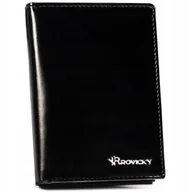 Portfele - Portfel skórzany męski ROVICKY pionowy na zatrzask RFID STOP zestaw prezent - miniaturka - grafika 1