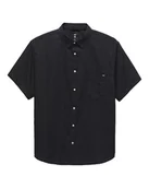 Koszule męskie - Vans Koszula Męska Lawson Solid SS Woven Black VN000M13BLK1 L - miniaturka - grafika 1