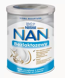 Nestle NAN Bezlaktozowy 1 400 g - Mleko modyfikowane - miniaturka - grafika 1