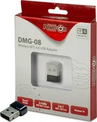 Karty sieciowe - Karta sieciowa Inter-Tech Wi-Fi 4 USB Adapter DMG-08 WiFi+BTS 4 150Mbps retail 88888150 - miniaturka - grafika 1