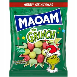 Maoam The Grinch Edycja Świąteczna z Niemiec - Żelki - miniaturka - grafika 1