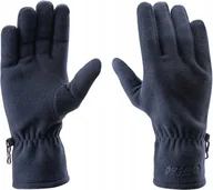 Odzież trekkingowa damska - Rękawiczki zimowe męskie Hi-Tec Salmo polarowe - miniaturka - grafika 1