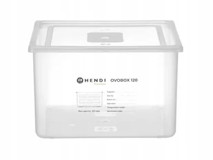 Pojemnik na jajka HENDI OVOBOX 120 HENDI GN 2/3 18L 355x325x(H)200mm - Pojemniki kuchenne - miniaturka - grafika 1
