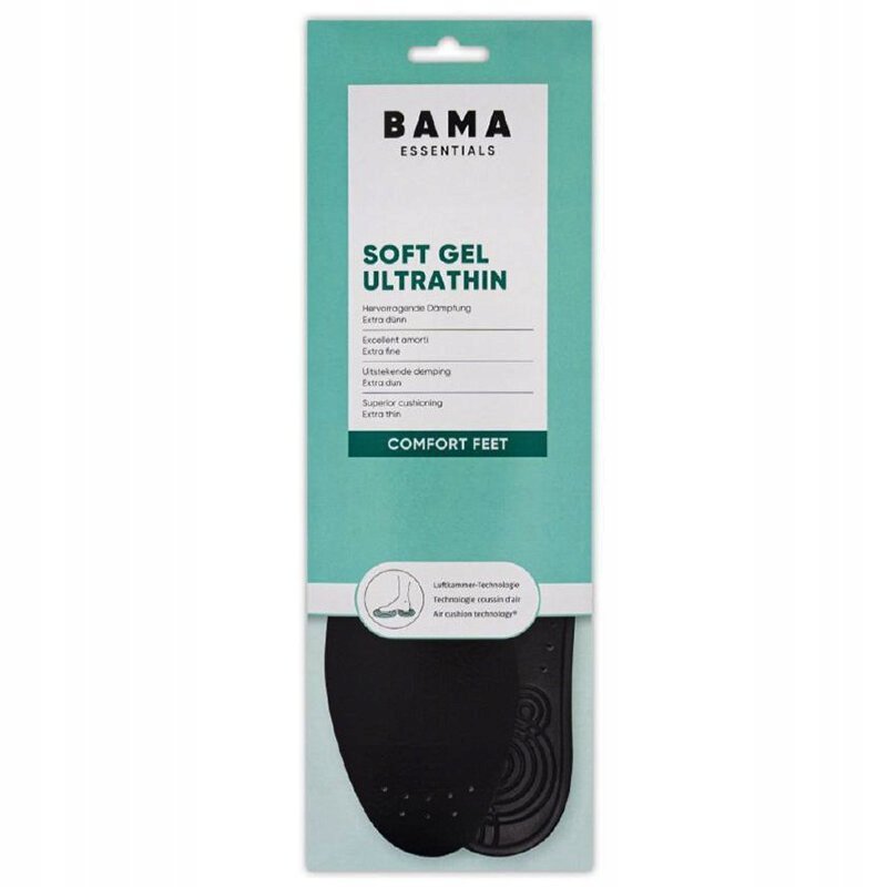 Bama Wkładki do butów żelowe Soft Gel Ultrathin Comfort Feet r.35/36