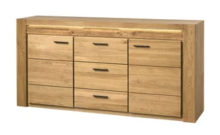 Komoda Velvet 47 2D3S DĄB NATURA - Komody - miniaturka - grafika 1