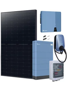 Solplanet Zestaw  fotowoltaiczny z magazynem energii 8kW (Panel PV 500W JA Solar Całościowo carna, Falownik hybrydowy trójfazowy 8kW, Magazyn energii - Panele fotowoltaiczne - miniaturka - grafika 1