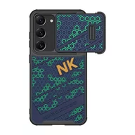 Etui i futerały do telefonów - Etui Nillkin Striker do Samsung Galaxy S23 (niebiesko-zielone) - miniaturka - grafika 1