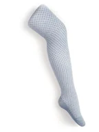 Rajstopy dziecięce - Le Chic Rajstopy "Rilee" w kolorze błękitnym - miniaturka - grafika 1