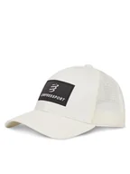 Czapki męskie - Compressport Czapka z daszkiem XHWU6980018TU Écru - miniaturka - grafika 1
