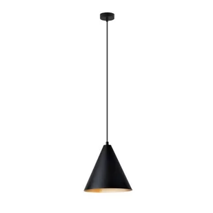 Rebel lampa wisząca 1xE27 czarna/złota 1271/1 - Lampy sufitowe - miniaturka - grafika 1