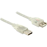 Kontrolery - DeLOCK Przedłużacz Usb Am-af Usb 2.0 1m ferryt prz - miniaturka - grafika 1