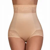 Majtki damskie - Mocno WYSZCZUPLAJĄCE majtki damskie MODELUJĄCE z koronką KORYGUJĄCE - miniaturka - grafika 1