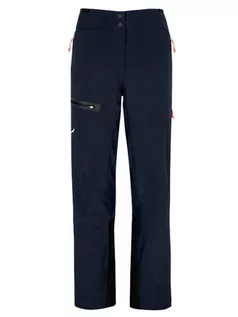 Spodnie sportowe damskie - Salewa Spodnie funkcyjne "Sella" w kolorze granatowym - grafika 1