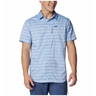 Koszulki sportowe męskie - Koszula męska Columbia Silver Ridge™ Utility Lite Novelty SS Rozmiar: XL / Kolor: jasnoniebieski - miniaturka - grafika 1