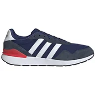 Trampki męskie - Buty męskie Adidas Run 60S 4.0 Rozmiar butów (UE): 42 2/3 / Kolor: ciemnoniebieski - miniaturka - grafika 1