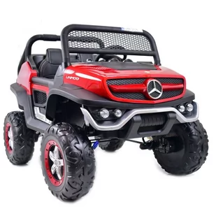 Mercedes Benz Unimog 4X4,12V14Ah, Amortyzatory, Miękkie Koła, Mp4, Lakier Super Opcja/Unimog - Pojazdy elektryczne dla dzieci - miniaturka - grafika 1