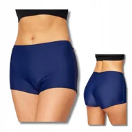 Stroje kąpielowe - Szorty Kapielowy Dol Do Bikini Spodnki Damskie Basen Sportowe 50 Granat - miniaturka - grafika 1