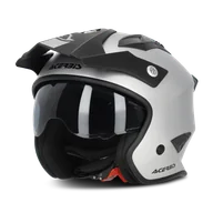 Kaski motocyklowe - Kask Otwarty Acerbis Jet Aria Metallic SrebrnyXXL - miniaturka - grafika 1