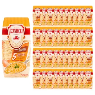 Czaniecki Makaron 5 jajeczny krajanka 250 g x 40 sztuk - Makaron - miniaturka - grafika 1
