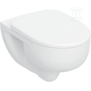 Zestaw wiszącej miski WC Geberit Selnova, lejowa, TurboFlush, z deską sedesową - Miski WC - miniaturka - grafika 1