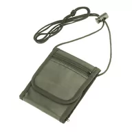 Portfele - Mil-Tec - Portfel / paszportówka Neck Wallet - Zielony OD - 15820001 - miniaturka - grafika 1