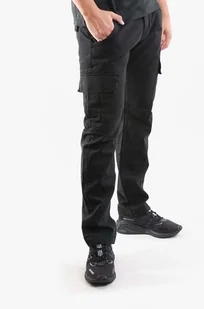 Alpha Industries spodnie bawełniane Agent Pant kolor czarny w fasonie cargo 158205.03 - Spodnie męskie - miniaturka - grafika 1