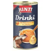 Suplementy i witaminy dla psów - RINTI Drinki 24 x 185 ml Kurczak - miniaturka - grafika 1
