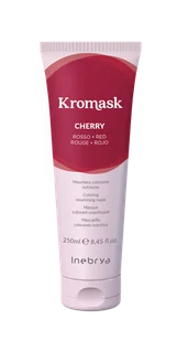 Inebrya Kromask, maska odświeżająca kolor, cherry, 250ml - Farby do włosów i szampony koloryzujące - miniaturka - grafika 1