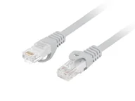 Patchcordy - Patchcord kat.6 UTP LSZH CU 0,5m szary Fluke Passed Lanberg PCU6-10CU-0050-S - miniaturka - grafika 1